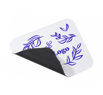 tapis de souris blanc publicitaire