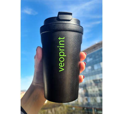 mug thermique noir personnalisable
