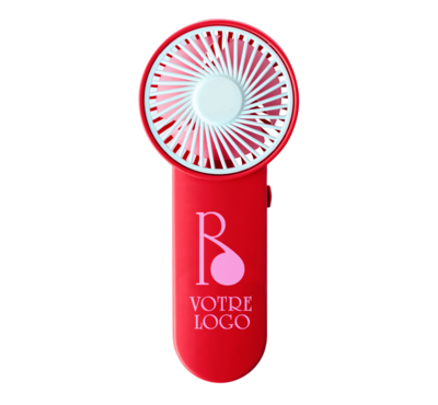ventilateur couleur rouge publicitaire