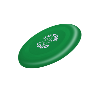 frisbee couleur verte publicitaire