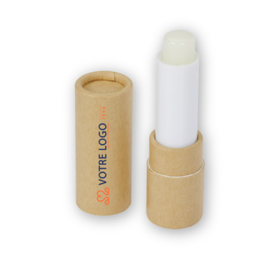 Baume à lèvres personnalisable ouvert