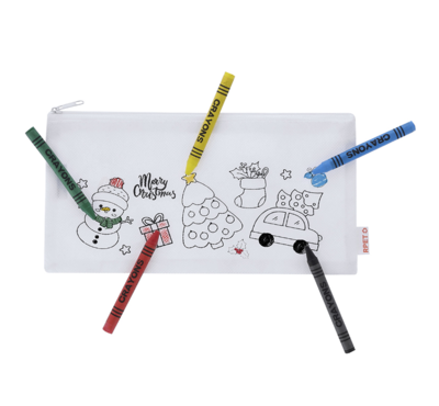 trousse à colorier publicitaire