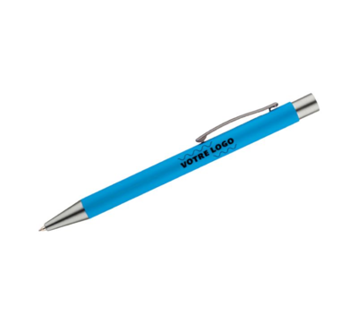 Stylo à bille azuré