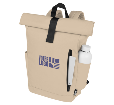 sac à dos beige 18L personnalisable