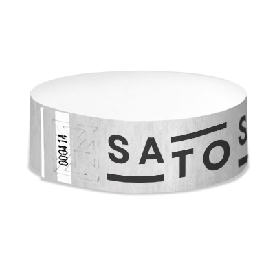 Bracelet Tyvek argent