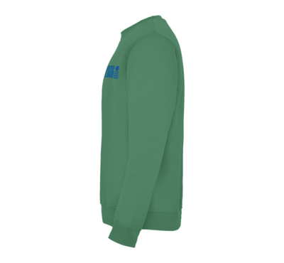 pull ras du cou enfant couleur vert