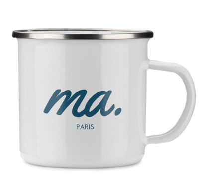 mug émaillé sulbim publicitaire