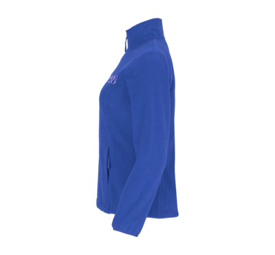 veste polaire bleu royal pour femme