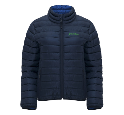 doudoune couleur bleu marine personnalisable