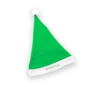 couleur vert bonnet pere noel personnalisable