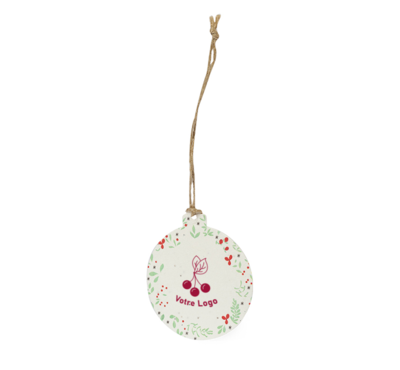 ornement noel boule personnalisable