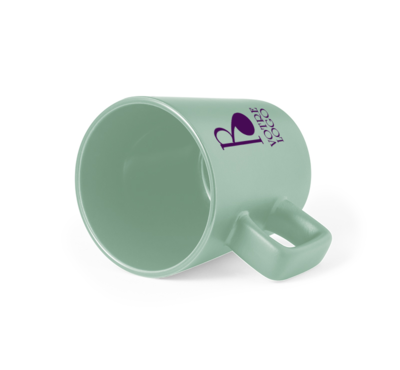 mug en céramique vert publicitaire 300 ml