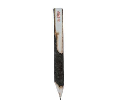 crayon à bois brut