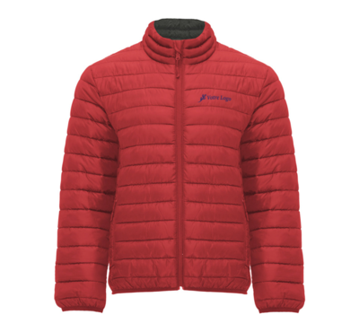 doudoune couleur rouge personnalisable 