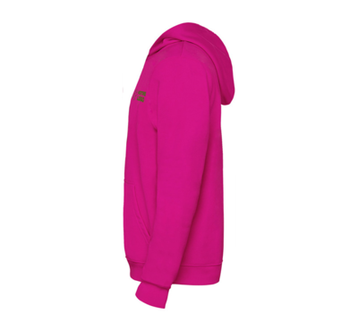 sweat à capuche couleur fushia