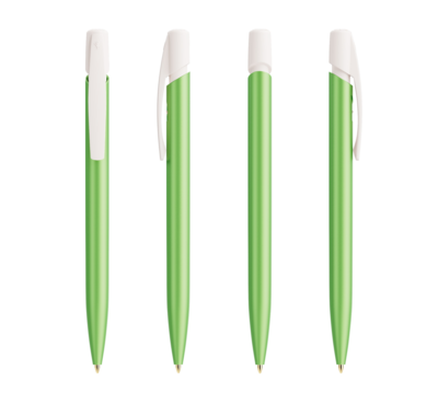 Stylo bic media clic glacé vert