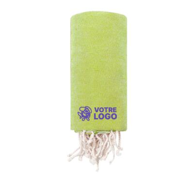 paréo serviette en coton recyclé