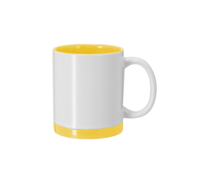 mug à personnaliser couleur jaune