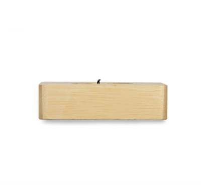 Photophore en bambou personnalisé pour décoration de table
