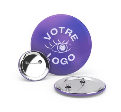 badge publicitaire