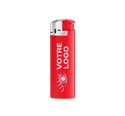 briquet  rouge personnalisable