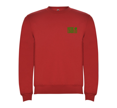 pull ras du cou couleur rouge
