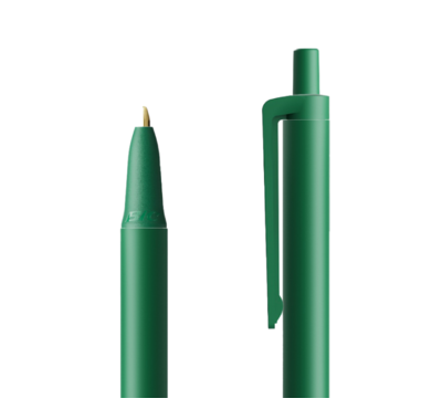 ensemble de stylo bic clic stic bille vert personnalisé