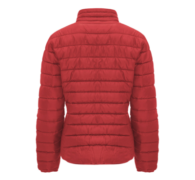 doudoune finland femme bleu logotée