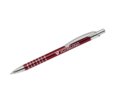 stylo à bille ring bordeaux