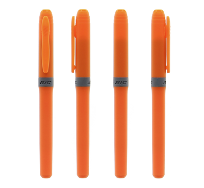 Surligneur orange Bic brite liner grip