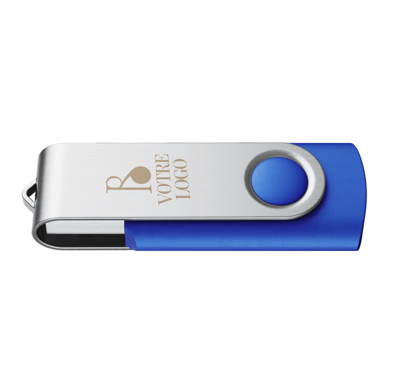 clés usb 8gb couleur bleu