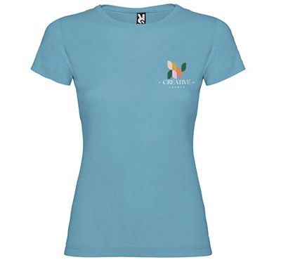 tee-shirt jamaica bleu turquoise
