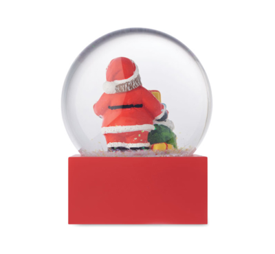 Boule à neige de Noël personnalisée avec logo