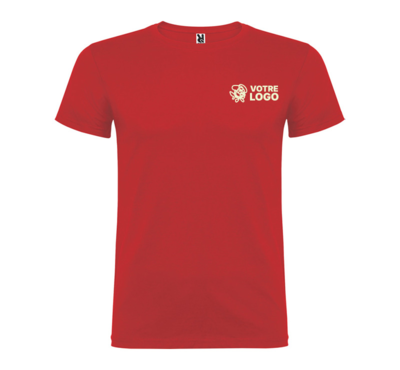 tshirt enfant couleur rouge 