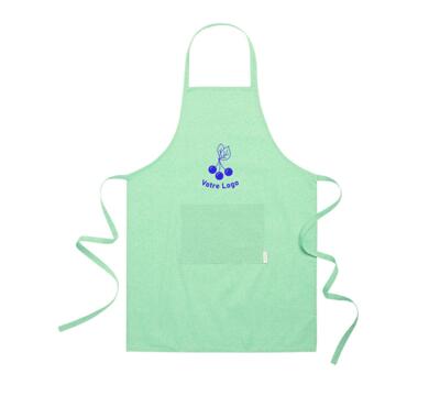 tablier de cuisine en coton personnalisable
