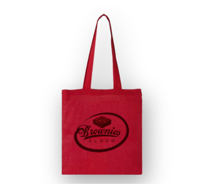Sac shopping rouge personnalisable
