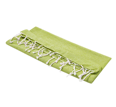 paréo serviette couleur vert 