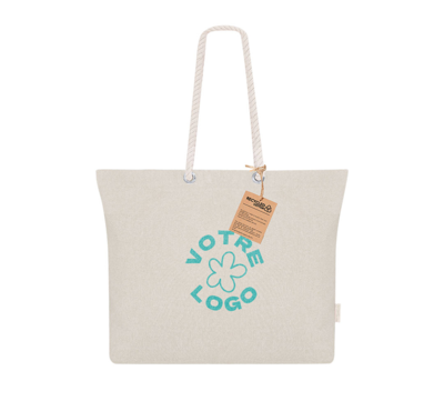 sac de plage couleur naturel