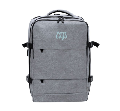 sac à dos gris personnalisable