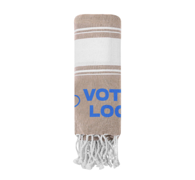 paréo serviette 180 g/m2 couleur naturel