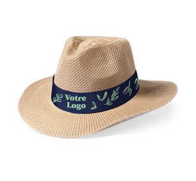 chapeau de plage personnalisable