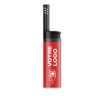 briquet rouge personnalisable