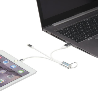 cable de chargement couleur argent personnalsiable