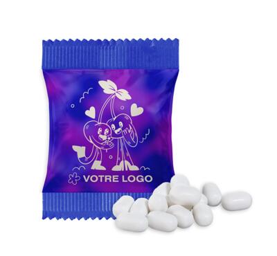 tic tac avec sachet personnalisable