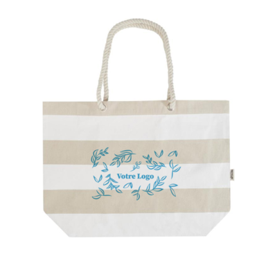 tote bag pour la plage couleur blanche 