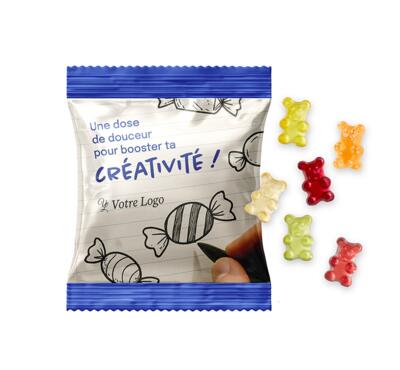 gomme de fruit ourson personnalisable