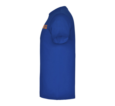 tshirt couleur bleu publicitaire pour enfant