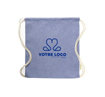 sac à dos bleu foncé personnalisable 