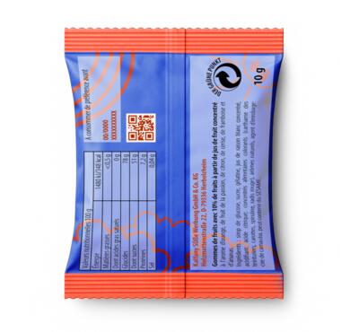 sachet gomme de fruit