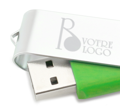 Clé usb coloré 16gb couleur vert 